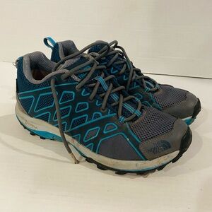 THE NORTH FACE GORE-TEX SHOES HIKING CRADLE WATERPROOF FASTPACK RUNNING BLUE 8.5